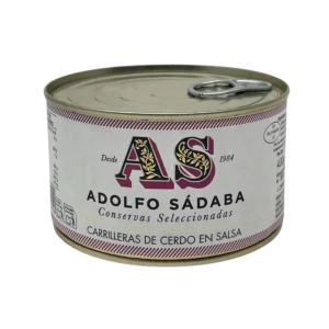 Carrilleras de cerdo en salsa