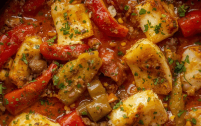 Pimientos del piquillo Adolfo Sádaba rellenos de brandada de bacalao y perejil